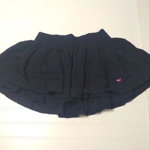 VTG Y2K 2000S VICTORIA'S SECRET PINK RUFFLE PLEATED MICRO MINI SKIRT JUNIORS S